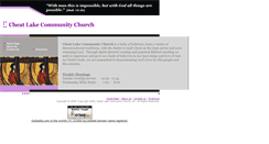 Desktop Screenshot of cheatlakechurch.com